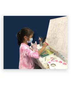 Alternative view of Art Evolution: Advanced Art Class for 7th and 8th Graders