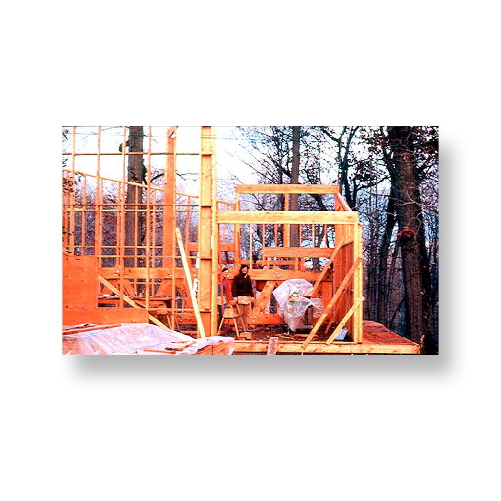 Westport studio built by Michael Gallagher where he painted his first one-man art exhibit in NYC